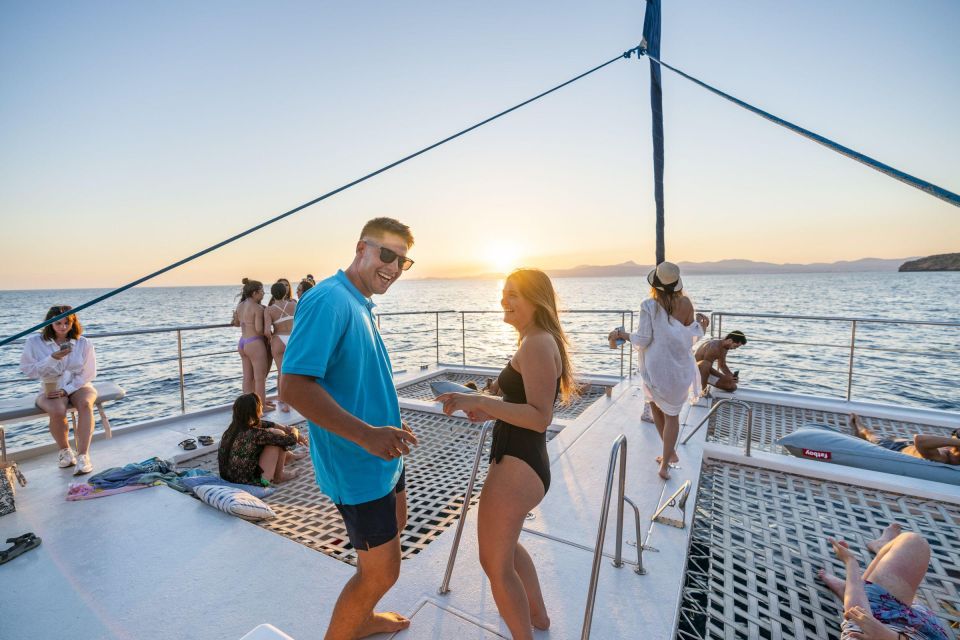 S'Arenal: Sunset Catamaran Cruise with BBQ - The BBQ on board: what you get and why it fits the timing