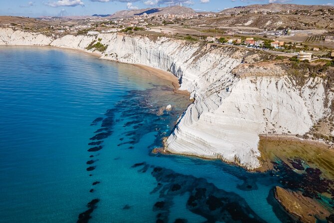 Scala dei Turchi in 3.5 hours, boat tour with stops for swimming - Faro di Capo Rossello: a swim under the lighthouse headland