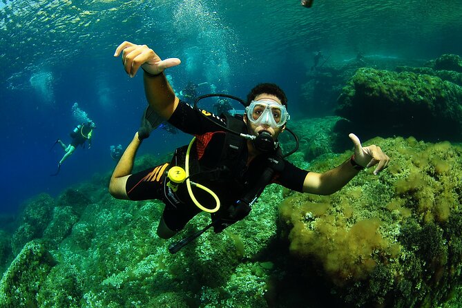 Scuba Diving Baptism and Snorkeling in Ibiza - Between groups on the boat: snorkeling, swimming, and a breather