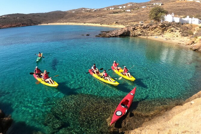 Sea kayaking Mykonos natural beauty beaches - Key highlights you’ll feel on day one