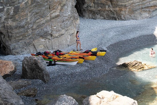 Sea Kayaking Sfakia, Crete - Reaching Loutro: The Village Break and Lunch Options