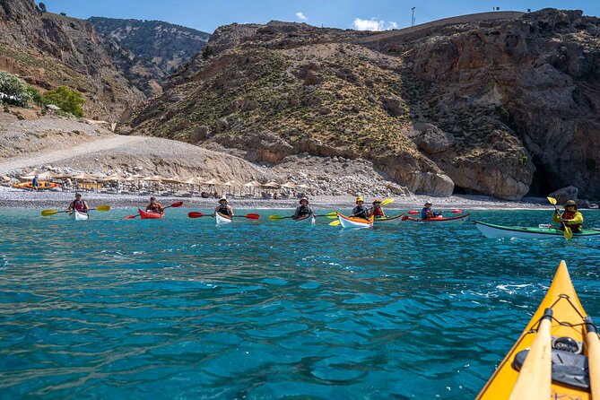 Sea Kayaking Sfakia, Crete - Small Groups, Real Guide Attention (Stelios and Yves)