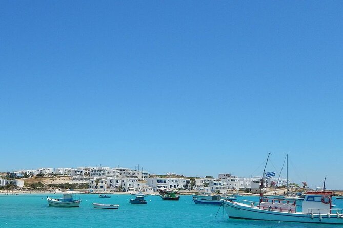 Semi-private Antiparos & Caves Blue Lagoon OR Rina Cave & Small Cyclades - The day at sea: what happens between Naxos and your swim stops