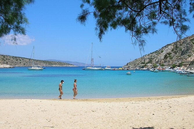 Semi-private Antiparos & Caves Blue Lagoon OR Rina Cave & Small Cyclades - Your route choice: Blue Lagoon or Rina Cave plus the small Cyclades