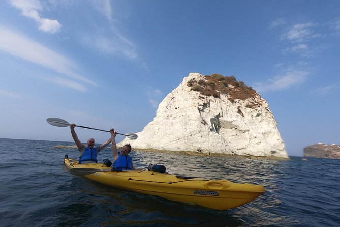 Serenity Kayak : Sea Caves Kayak Trip with Snorkeling & Picnic - White Beach cliff jumping: adrenaline with guardrails