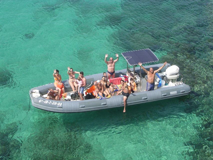 S'Espalmador and Formentera: Snorkeling Trip by RIB Boat - Meeting point and optional pickup: know where to be