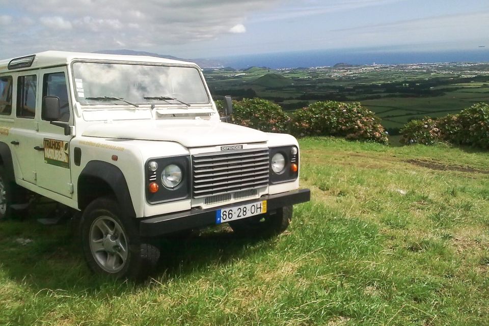 Sete Cidades Azores 4x4 Day Tour from Ponta Delgada - Sete Cidades Caldera: Twin Lakes, Volcano Logic, and Big-View Payoff