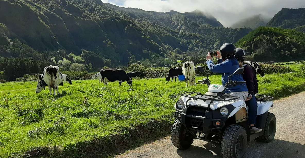 Sete Cidades: Half-Day ATV Quad Tour - Fenais da Luz to Muro das Nove Janelas: where the ride starts getting real