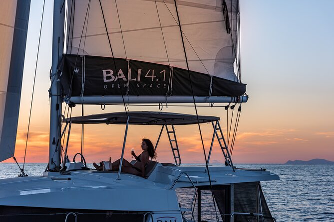 Shared Catamaran Half Day Cruise in Santorini - Group Size Reality: Shared Cruise, Low Numbers