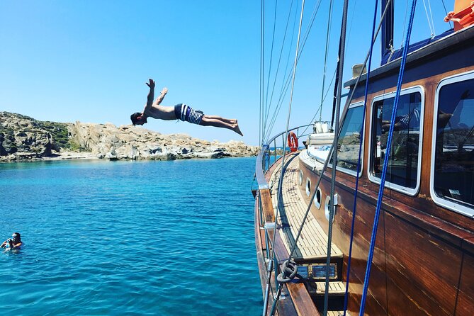 Shared Mykonos Sail Cruise to Delos and Rhenia Islands - Stop 2: Ancient Delos (UNESCO) and Your Two Options for Seeing It