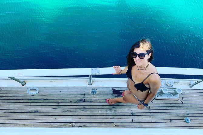 Shared Mykonos Sail Cruise to Delos and Rhenia Islands - Stop 3: Rhenia Island Swim Stop, Snorkeling Gear, and BBQ Lunch