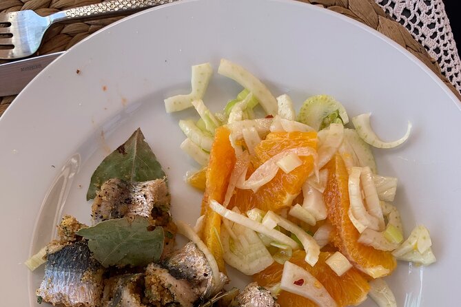 Sicilian cooking course and more - Price and value: $137.57 for lunch, shopping, and a max 6-person class
