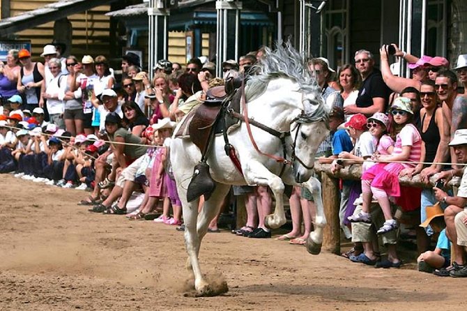 Sioux City Park Entrance Ticket - The Western streets: saloon, sheriff scenes, and photo-ready buildings