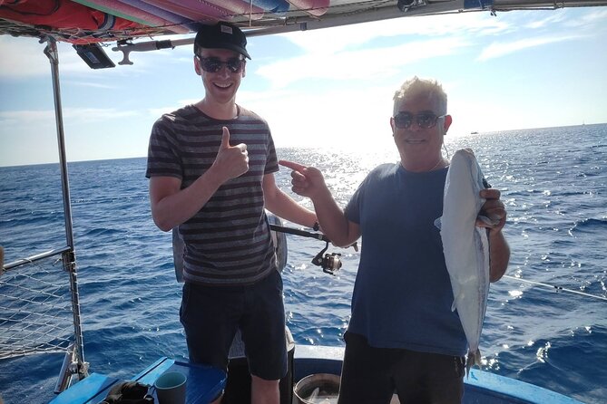 Skevos Fishing Trip Rhodes - From Rhodes Toward the Fishing Grounds