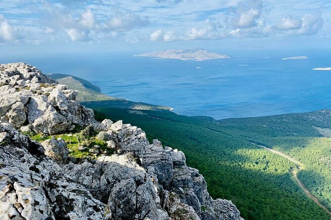 Small Group Hiking on Mount Akramitis in Rhodes - Reaching Mount Akramitis: where the forest opens into Aegean panorama
