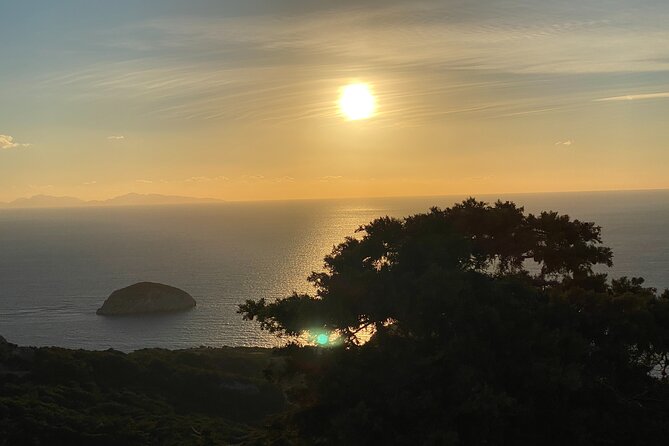 Small Group Hiking Sunset in Monolithos - Monolithos Castle at sunset: why the view is the point