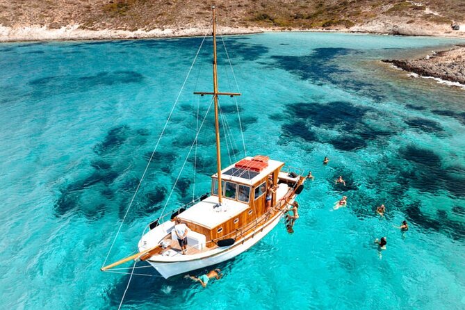 Small Group Kaiki Cruise & Greek Gastronomy Experience - Stop 4: Panteronisi Blue Lagoon for the final swim and fruit reset