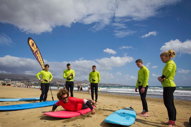 Small-Group Surf Lessons in Gran Canaria - Where Surf Canaries Starts: Maspalomas meeting point and a calm 9:30 start
