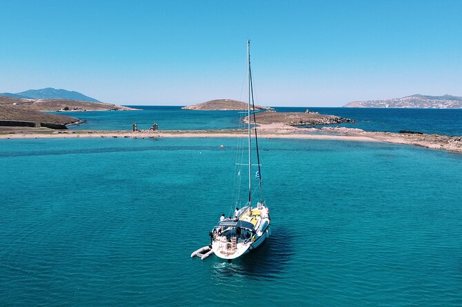 Small group,pass by Delos,swim in Rhenia,snap LVenice, free trans - Delos From the Water: What You’ll See (and What Might Be Limited)