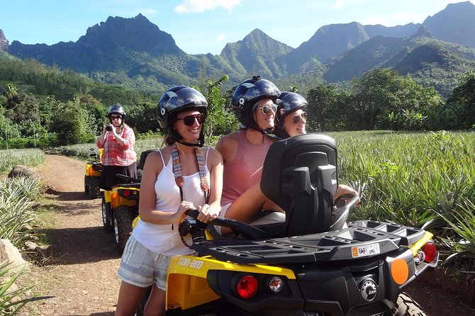 Small Quad Tour 2h30 Quad excursion in Moorea (single or two-seater) - The ride stops that make this tour feel like Moorea, not just motion