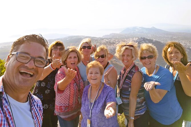Smooth and Fun Taste of Santorini Private Tour - Mesaria: the island center where daily life runs the show
