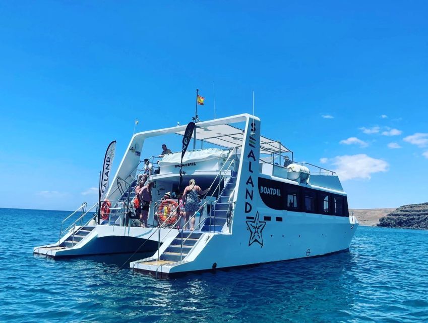 Southeast Fuerteventura: Boat Cruise with Lunch and Drinks - Cala del Caracol: the swimming stop that makes the day worth it