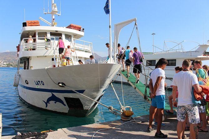 Spinalonga Island Day Trip with Lunch and Entrance fee included - A private fishing boat to Spinalonga feels like the right start