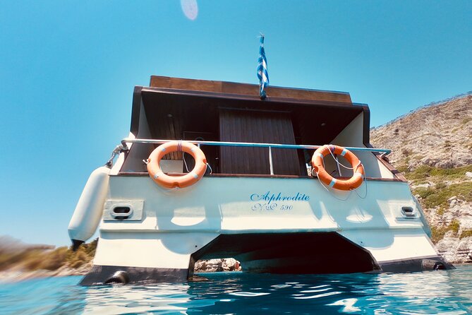 Sun & Sea All Inclusive 3 Hour Swimming Cruise (WITH PICK UP SERVICE) - Ladiko Bay: calm water break and easy swimming