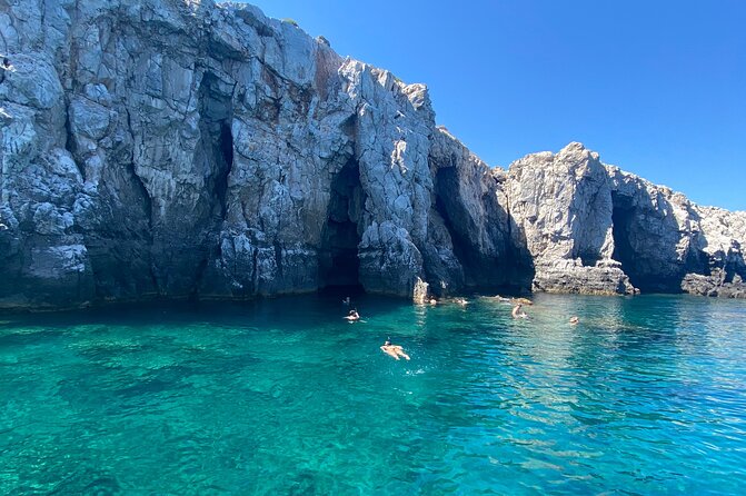 Sun & Sea All Inclusive 3 Hour Swimming Cruise (WITH PICK UP SERVICE) - Anthony Quinn Bay: caves, scenery, and movie lore