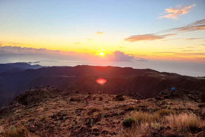 Sunrise in Areeiro Peak - Miradouro do Guindaste Glasswalk: Santana’s North-Coast Views