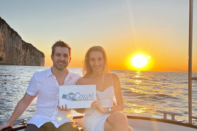 Sunset & Aperitif Boat tour - Punta Carena Lighthouse: the final stop for the light you came for