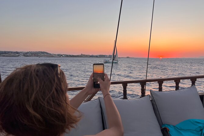 Sunset Cruise with Greek BBQ & Unlimited Aperol Spritz, Beer Wine - Price and Value for a 3-Hour Sunset Cruise