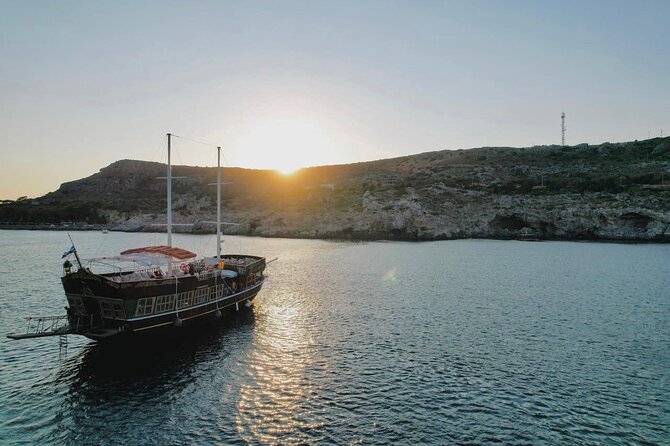 Sunset Cruise with Greek BBQ & Unlimited Aperol Spritz, Beer Wine - The One-Hour Swim Stop at Kallithea Springs (and the BBQ Timing)