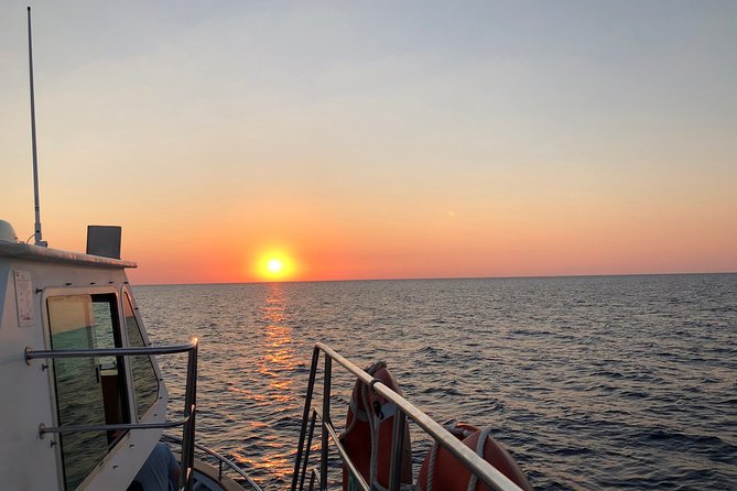 Sunset Experience | 2 hours boat trip at sunset time - A West Coast Menorca Sunset, Set Up for a Two-Hour Evening