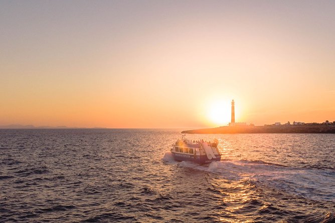 Sunset Experience | 2 hours boat trip at sunset time - What You’ll See: Old Port Views, a Lighthouse, and the Stone Arch