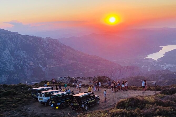 Sunset Jeep Tour in Crete - Potamies mitato visit: meeting a Cretan shepherd family