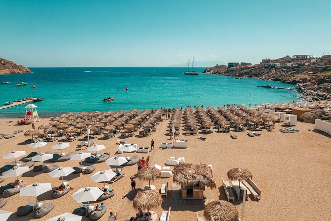 Super Paradise Beach Mykonos Seaside Sunbed (3rd & 4th row) - Should you book Super Paradise Beach seaside sunbeds in 3rd and 4th row?