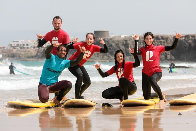 Surf Class at Corralejo - Pickup and air-conditioned transport: the part that decides your mood