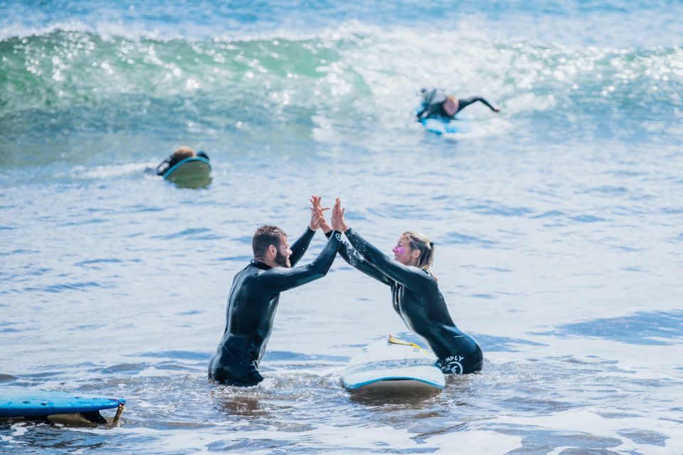 Surf lesson in Madeira - 1.5 to 2 hours of Atlantic wave surfing (and what to expect)