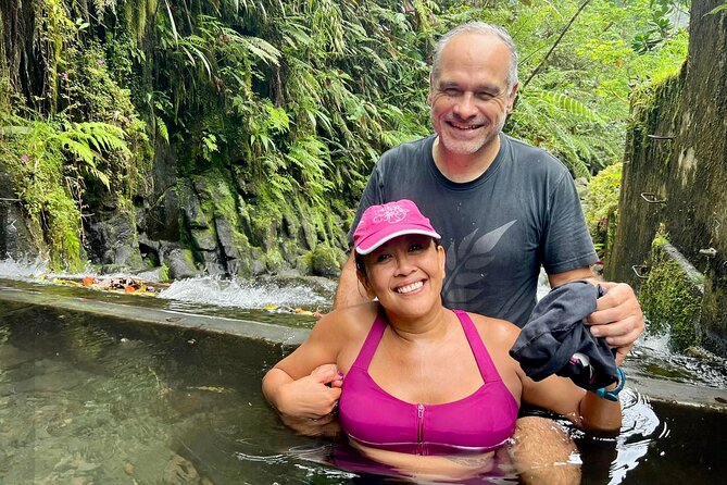 Tahiti excursion adventure circuit MTB MTB E-Bike private valley - Basin du Roi Black Sand Area: The Swimming Break That Changes the Day