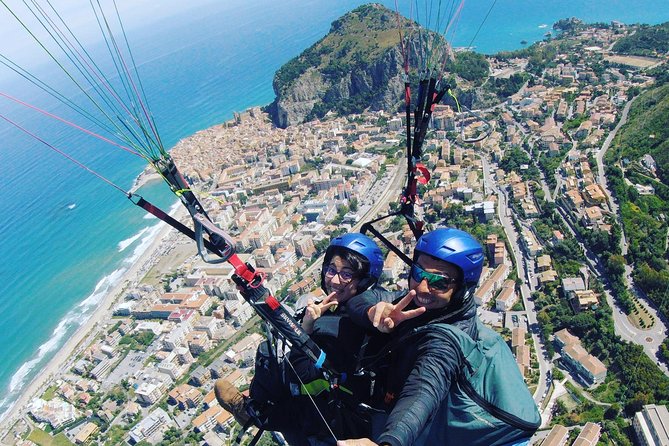Tandem Paragliding Flight in Cefalù - A First-Time-Friendly Way to Fly Over Cefalù