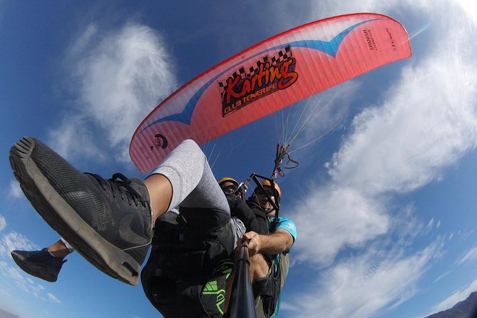 Tandem paragliding in Tenerife - The Flight Itself: From Takeoff to That Floating Feeling