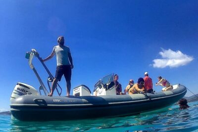 Tavolara San Teodoro's 5 Island and Beach Tour - Cala Brandinchi: the swim break at a beach with limits