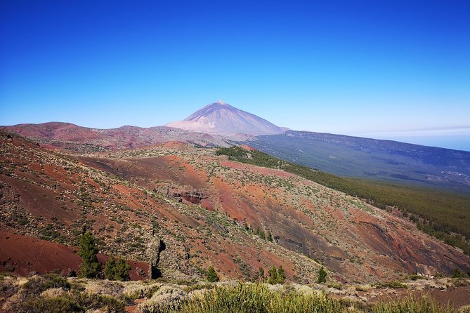 Teide National Park for smaller groups - Stop 3: Mirador de Boca Tauce (lava terrain with Mount Teide in frame)
