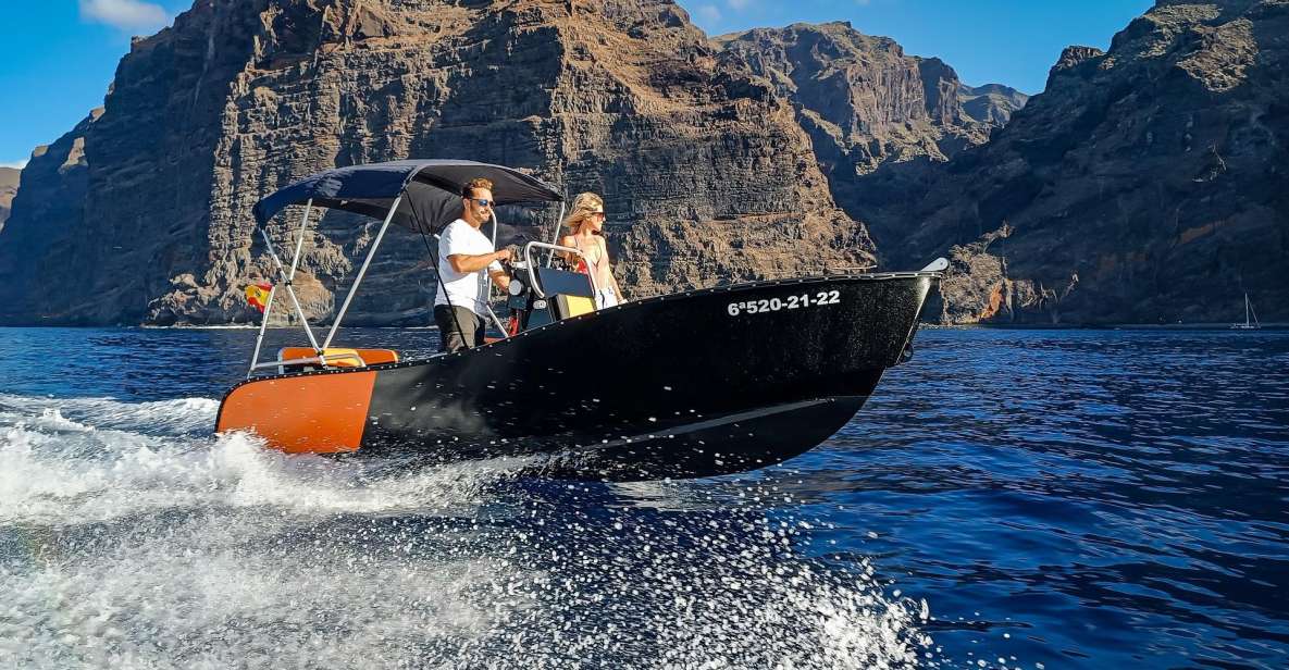 Tenerife: Discover Los Gigantes While Navigating a Boat - Captain-style navigation: the fun part, with a safety backbone