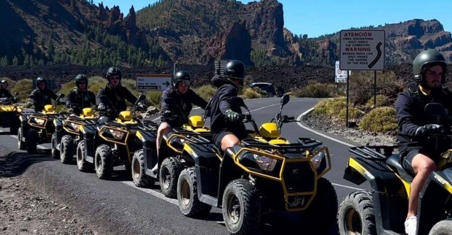 Tenerife: Guided Group Quad Tour on Mount Teide - Key things to know about the Jurassic Quad Teide tour
