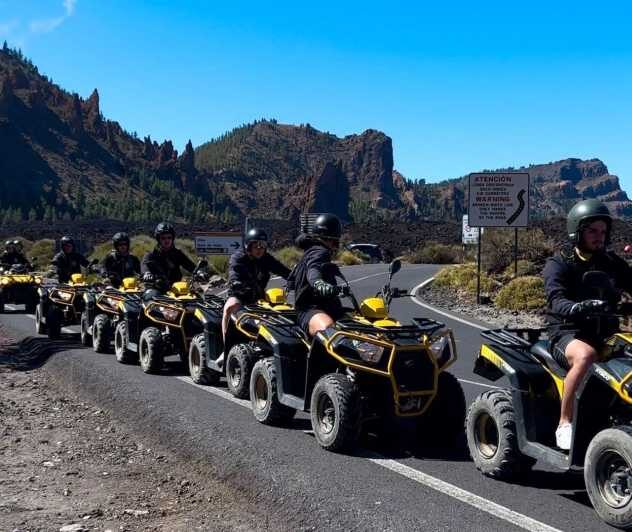 Tenerife: Guided Group Quad Tour on Mount Teide - Teide viewpoints and photo breaks: Atlantic Ocean to Mount Teide