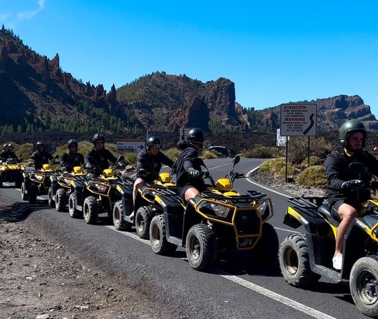 Tenerife: Guided Group Quad Tour on Mount Teide - The 3-hour plan: safety briefing, riding time, and viewpoint breaks