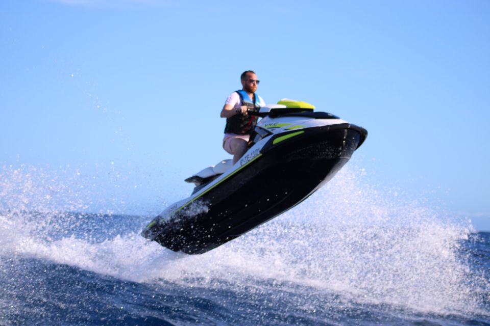 Tenerife: Jet Ski Guided Tour with Optional Photo Service - Entering The Activity Zone at the Dock