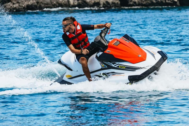 Tenerife: Jet Ski Tour with Optional Quad Trip - The two-hour snorkel break: swimming, gear, and sea life